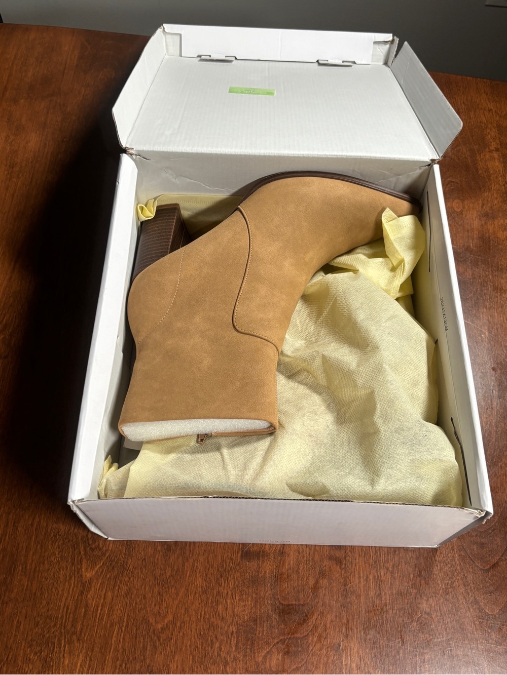 Susanny Women’s Tan Suede Ankle Boot